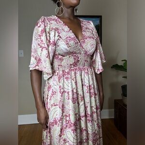 Boho Butterfly Wing Dress